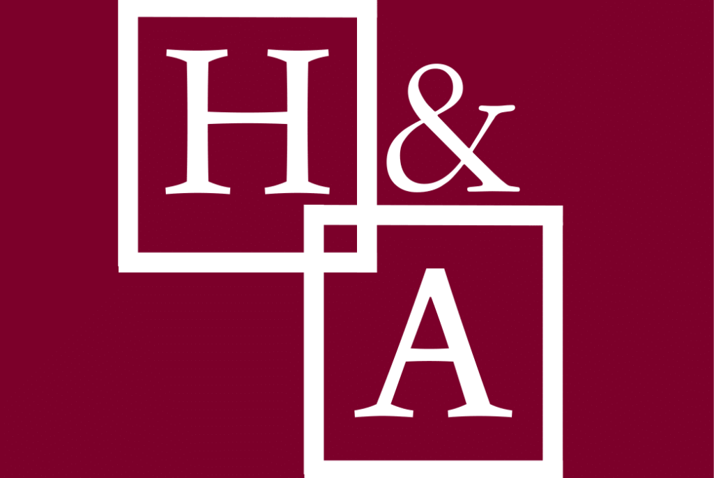 Hassaan & Associates logo maroon