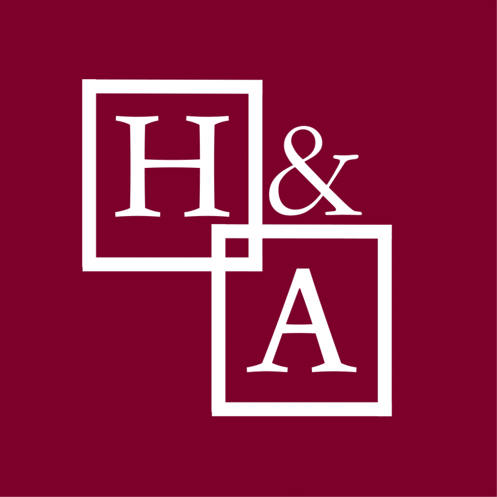 Hassaan & Associates logo maroon